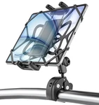 Boat Helm Tablet Mount, Marine Pole Rail Holder With Metal Adjustment .... Fixed Price $48.79.