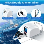 45 Lbs Saltwater Boat Electric Windlass Anchor Winch Marine With Wireless Remote. Fixed Price $173.23.
