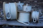 Double Braid Nylon Anchor Line Rope Boat Mooring 3/8, 1/2, 5/8 With Thimble. Fixed Price $68.99.