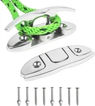 4-3/4 Boat Folding Cleats 316 S/s Flip Up Dock Rope Screws Bolts. Fixed Price $30.16.