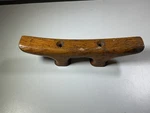 Vintage Wooden Boat / Dock Cleat Tie Down 8 Long. Fixed Price $24.00.