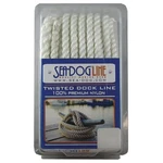 Sea-dog 302110025WH-1 Doubl -braided Nylon Dock Line 3/8" X 25FT White. Fixed Price $27.09.