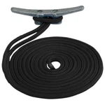 Sea-dog 302116020BK-1 Double Braided Nylon Dock Line 5/8" X 20' Black. Fixed Price $47.74.