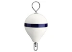 Polyform CM-2 White W/stripe 13.5" Diameter Mooring Buoy Galv Iron. Fixed Price $185.02.