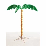 Faulkner 20521 Palm Tree Led Rope Light - 4.5' High Amber And Green Leg. Fixed Price $115.99.