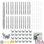 Hurricane Kit 25 Steel Anchors Wing Nuts Driver Tool Storm Protection New. Fixed Price $22.33.