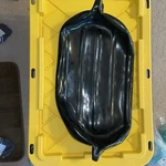 8.5" X 24" Inflatable Boat Bumper Marine Fender, Black. Fixed Price $21.00.