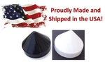 Marine Dock Piling 4" To 16" - Post Head Plyon Cones Cover Caps. Fixed Price $10.99.