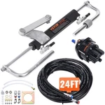 Boat Hydraulic Steering System Kit Marine Outboard 90HP. Fixed Price $319.99.
