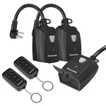 Dewenwils Wireless Control Outlet Switch Power With 2 Remotes 100FT Range. Fixed Price $30.99.