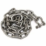 Extreme Max Boat Anchor Chain 3006.6578 Stainless 1/4 Ft. Fixed Price $41.90.