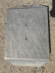 Aluminum Boat Lift Foot Base Pad 1/4 X 18 28-1/2. Fixed Price $175.00.