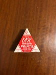 Vintage Triangle Advertising Box Of Easy Window Points Lakeshore Products Qty 50. Fixed Price $25.00.