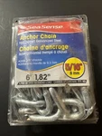 Chain - 5/16"" X 6' Galvanized New Heavy Duty. Fixed Price $23.14.