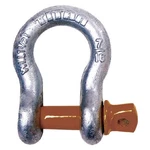 Martyr 10319060 1-1/4" Galvanized Steel Screw Pin Anchor Bow Shackle. Fixed Price $77.64.