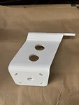 Power Pole Brace / Support Plate Bracket White Aluminum Pn# S54P (B-11). Fixed Price $149.99.