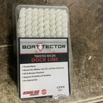Extreme Max 3006.2819 Boattector Twisted Nylon Dock Line 1/2 15 , White. Fixed Price $10.99.