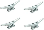 Seachoice 30630 - Open Based Galvanized Dock Cleat, 12" 4PACK. Fixed Price $96.75.