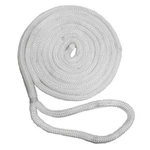 New England Ropes 5/8 X 15' Nylon Double Braid Dock Line - White. Fixed Price $61.41.