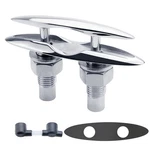 6" Pull Up Boat Cleats 316 Stainless Steel Flush Mount Pop Mooring. Fixed Price $35.99.