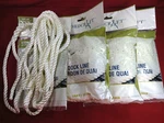 Dock Line Twisted Nylon 3/8"X20" White (qty 4). Fixed Price $14.99.