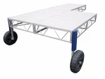 32' Patriot Patio Roll-in Dock With Premium Deck And Adjustable Jack Supports. Fixed Price $6775.00.