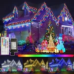 Rgb Ice Outdoor, 52FT 504 Led Changing Christmas LIGHTS,16 Color.... Fixed Price $71.64.