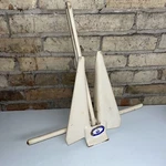 Vtg Greenfield Products Coated Steel Metal Anchor Boating Spike 7 Pounds. Fixed Price $36.99.