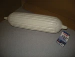 New Marine Boat Fender, Bumper, Inflatable 4" X 16" White, Free Shipping. Fixed Price $15.99.