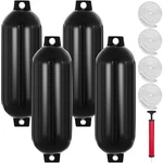 Vevor 8.5"X27" Ribbed Marine Boat Fenders Vinyl Bumper Dock Shield Protection. Fixed Price $45.00.