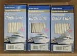 New Lot Of West Marine Dock Lines 3/8" X 15' Double Braided Nylon. Fixed Price $75.00.