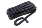 15 Foot Black Double Braided Nylon Dock Line With Inch Eye Splice. Fixed Price $22.79.