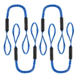 4 Pack Marine Bungee Dock Boat Mooring Rope Anchor Cord Stretch Line-blue. Fixed Price $29.99.