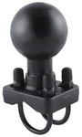 Ram Dual U-bolt Base With 2.25" Ball Fits 1" 1.25" Diameter Rails / Posts. Fixed Price $45.49.