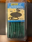Seachoice Double Braided Boat Nylon Dock Line 1/2" X 20' Green 39711. Fixed Price $10.00.