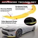 2PCS Yellow Front Bumper Splitter Corner Edge Kit For Charger Hellcat Srt 392. Fixed Price $39.99.