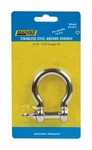 Seachoice 43181 Silver Stainless Steel 1600 Lbs. Capacity Anchor Shackle 3/8 In.. Fixed Price $16.37.