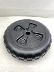 Dock Edge DE90024F Roll In Wheel 24" Diameter X 8" Wide Black. Fixed Price $51.96.