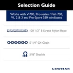 Lewmar 69000331 Boat Anchor. Fixed Price $219.66.