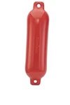 Taylor Made Hull Gard 6.5" X 23" Red Twin Eye Cylindrical Inflatable Fender. Fixed Price $63.52.