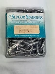 1/4" X 4FT Stainless Steel Boat Anchor Chain Suncor. Safe Workload 1,570LBS. Fixed Price $34.99.