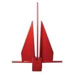 Greenfield GPI-8-RD 7 Lb Red Pvc Coated Iron Fluke Anchor. Fixed Price $85.99.