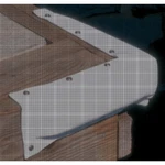 Taylor Made Products CB6.20 Perimeter Corner Bumpers 12" Long White. Fixed Price $133.18.
