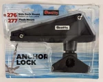 Scotty 276 Anchor Lock Side Deck Mount For Small Boats 1/2" Rope. Fixed Price $19.99.