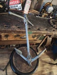 Antique Maritime Folding Boat Anchor 25" Long 19" Wide. Fixed Price $159.00.