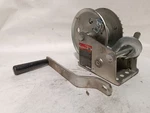 Haul Master 65688 Hand Crank Manual Trailer Winch 1000LB-CAPACITY Steel Cable. Fixed Price $24.99.