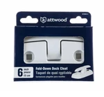 Attwood Marine 6" Fold-down Dock Cleat 12048-4 Corrosion Resistant Boat Aluminum. Fixed Price $21.99.