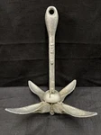 5 Lb Galvanized Boat Anchor Folding For 16 To 27 Long Kayak Fishing. Fixed Price $38.99.