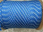 3/8" X 150 Halyard Sail Line,anchor Rope Polyester Double Braid 4800 Usa ,blue. Fixed Price $99.99.