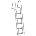 Dock Edge DE2155F Stand Off Welded Aluminum Ladder With Quick Release, 5-STEP. Fixed Price $454.72.